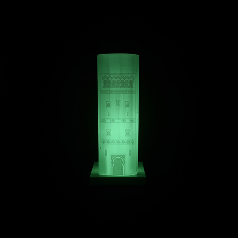 Lampe rouge - RGB